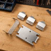 5 Pieces Rc Car Chassis Guards Plates Guarding Guard Plates Heavy-Duty Underbody Deflector Guard for Drivers