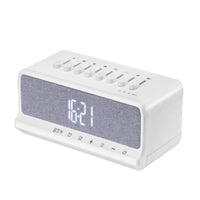 Bluetooth Speaker Clock Rechargeable Speaker with Alarm Clock Ambient for Adults