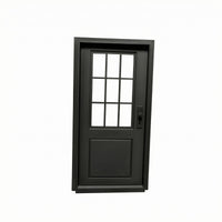 Dollhouse Door Framed Panel Openable Dollhouse Door Realistic