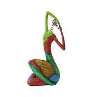 Abstract Woman Statue Modern Abstract Figurine Aesthetic for Art Lovers
