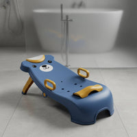 Kids Shampoo Recliner Non-Slip Feet Kids Hair Wash Bed Adjustable Height