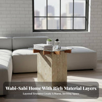 Pebble-Shaped Coffee Table Wabi-Sabi aesthetic Sculptural Coffee Table Organic Shape Minimalist Design for Homeowners, Showroom