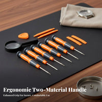 13 Pieces 13-in-1 Exact Screwdriver Set Rotating End Cap Exact Screwdriver Set Electronics Repair Tool Kit for Hobbyists