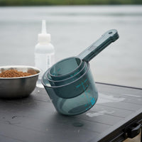 3 Pieces with Scale Graduated Measuring Cup Thickened Material Fishing Mixer Cup for Anglers