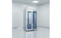 FFU Garment Storage Locker Heavy Duty Stainless Steel Cleanroom Cabinet HEPA Filtration Anti Dust Removal Wardrobe for Cleanrooms, Laboratories