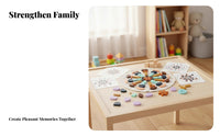 Creative Pattern Blocks Educational Wooden Pattern Blocks Paint Geometric Shape Matching Toy for Kids, Preschoolers, Preschool, Kindergarten