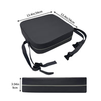 Chair Booster Seat Cushion Zipper Closure Dining Chair Booster Pad Textile Cover