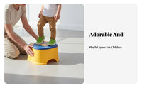 Cartoon Design Koala-Shaped Stool Multi-Purpose children's Seat High Load-Bearing kids' Furniture Easy to Clean for Toddlers, Adults, Parents, Kindergarten, Bathroom, Entryway, Playroom