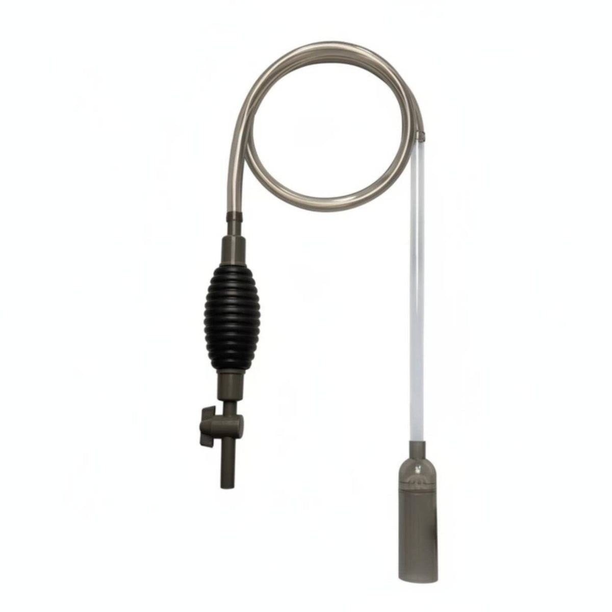 Aquarium Siphon Pump Strong Suction Manual Aquatic Waste Remover Fast Drainage