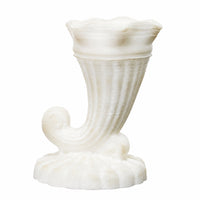 Flower Vase Sculptural Vessel Carved for Entryway