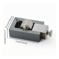 Leather Edge Oil Ridged Leathercraft Roller Tool with Adjustment Knob Leather Edge Roller for DIY Projects