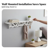 Rectangular on-wall board Easy to Install levitating Shelf Modern Design for Students
