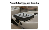 Waterproof Height Adjustable Neck Rest Frame Ergonomic Support Adjustable Shampoo Pillow Easy to Install for Barbers, Barbershop, Beauty Spa
