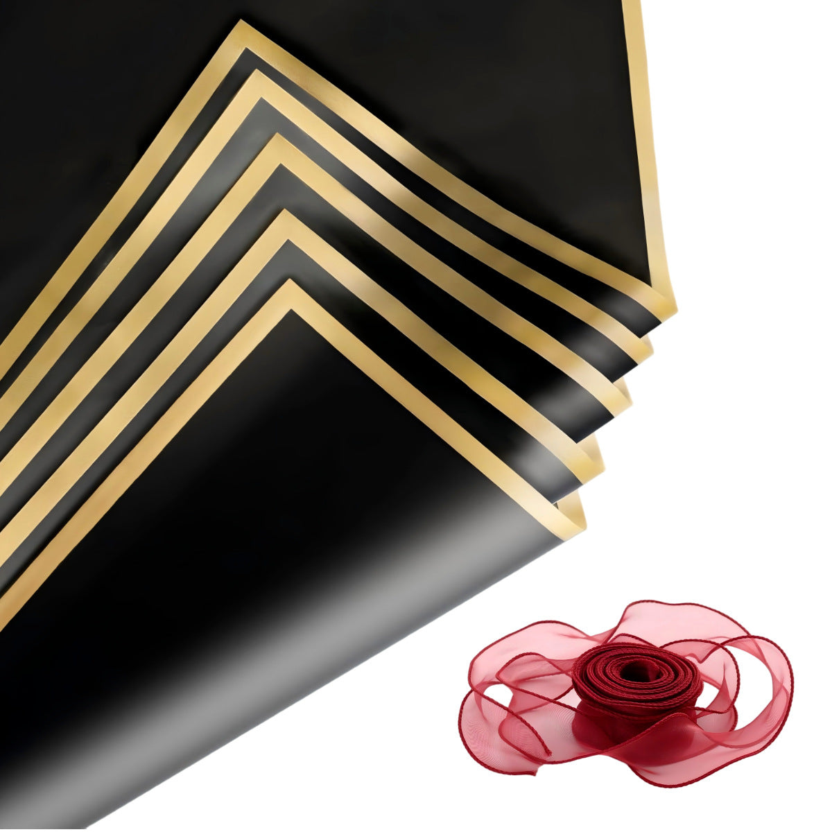 Black / Gold Edge