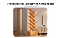 House-Shaped Shelving Integrated Unit Personalizedizable Design House-Shaped Organizer Sturdy Construction EncourHDPEs