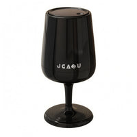 Wine Glass Trash Can Tall Stem Wine Glass Shaped Trash Can Double-Layer