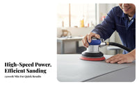 5unit air-powered Random Orbit Sander High Speed 10000 RPM for Factory, Mechanics