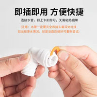 RV Quick-Connect Water System Fitting 12mm Male Elbow Tee Straight Adapter