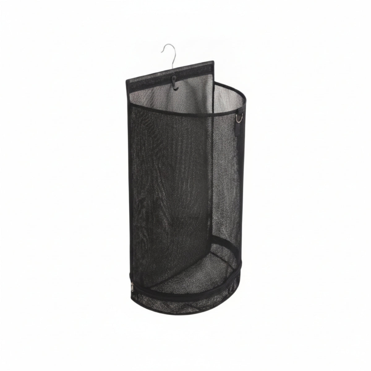 Hanging Laundry Hamper Space-Saving Hanging Mesh Hamper Transparent for Students