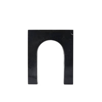 Marble Archway Sculpture Minimalist Marble Frame with Circular Opening Refined Home Decor Piece for Homeowners, Living Room, Bookshelf