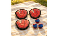 6 Pieces Catch and Toss Game Handheld Sticky Ball Set Soft for Beach, Pool, Kids