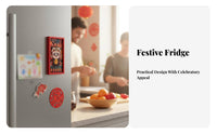 Chinese Panda Fridge 3D Cartoon Magnetic Sticker, Holiday Decor