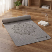Fitness Mat Non-Slip Fitness Mat with Carrying Strap Textured for Yogis, Dancers, Home Workouts, Floor Training