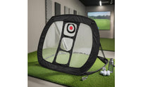 Indoor Golf Chipping Net Foldable Golf Chipping Target System Target Practice Net Collapsible for Golfers