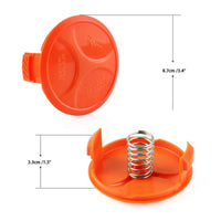 Spool Cap with Coil High-Quality Material Spool Cap Coil for Garden, Yard