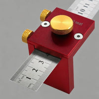 High Precision 90 Degree Corner Ruler Aluminum Alloy Woodworking Angle Square Lightweight Carpenter Square Long-Lasting for Woodworkers, Carpenters, Diy Projects, Workshop