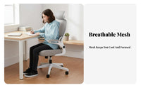 Splitspine Student Chair Wheeled Base Seating Furniture Space-Saving for at Home