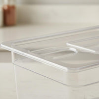 Sous Vide Container with Lid Food Grade Plastic Kitchenware Heat Resistant