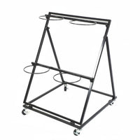 Large Capacity Tiered floral display stand with containers Multitier Design Tiered container Rack Stable frame professional Fixture Sturdy Construction for event Planners, Shop Owners, Gardeners, Wedding location, marketplace Stall, Patio, Balcony