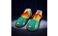 Oversized Clown Shoes Jumbo Carnival Clown Shoes Glossy Shiny for Clowns, Performers, Cosplayers, Stage Shows, Halloween
