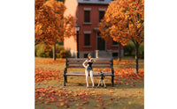 1/64 Scale Woman Model Fine Workmanship Photographer Figurine Miniature Realistic Pose Mini People Figurine for Collectors