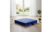 Foldable Tri-Fold Gymnastics Mat Easy to Clean Tri-Fold Gym Mat Anti-Tear Folding Stretching Pad for Dance Studio