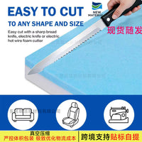 High-Density Gel Memory Foam Pad 183x61x2.5cm for Seats