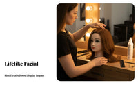 Display Head Lifelike Features Dent Resistant Construction for Retail