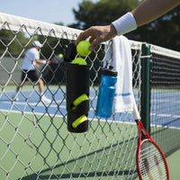 Lightweight Tennis Fence Storage Bracket Space Saving Tennis Ball Holder Easy to Install Fence Mount Ball Holder Portable for Coaches, Training, Practice