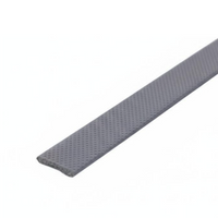 Soundproof sliding door weatherstrip