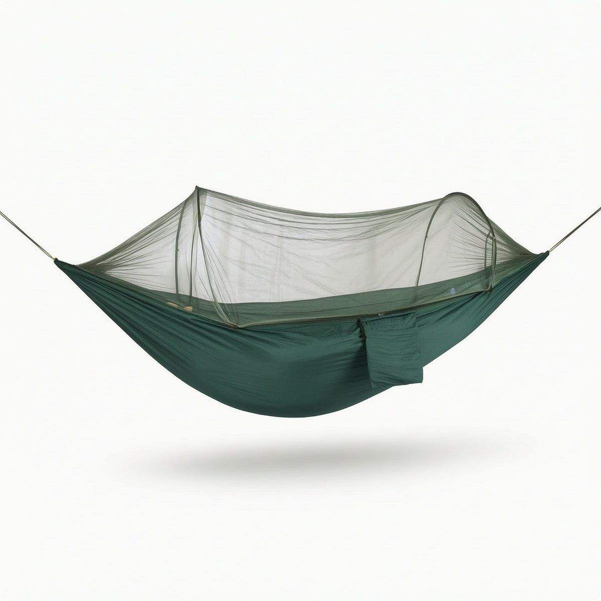 Zippered Camping Outdoor Sling with Bug Net Portable Outdoor Sling with Bug Net Lightweight Breathable for Campers, Backpackers, Travel, Backyard