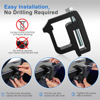 Heavy Duty Truck Cap Camper Shell Mounting Clamp (Set of 4)