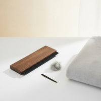 Cashmere Comb Ebony Wood Handle Manual Remover Comfortable Grip for Travel