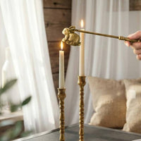 Rabbit Candle Extinguisher Vintage Design Brass Candle Extinguisher Gift Idea