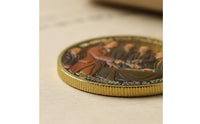 American Independence Commemorative Coin Sturdy Construction for Veterans