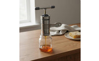 Portable Stainless Steel Honeycomb Press Rust-Proof Handheld Honey Extractor Easy to Clean for Beekeepers, Home Kitchen, Homestead, Farm