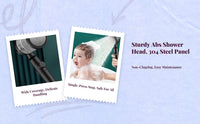 8-mode high-pressure handheld shower