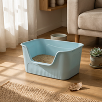 Extra Large Litter Tray Plastic Pet Supplies Easy to Clean