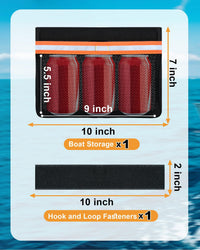 boat storage organizer船用储物袋便携式带反光条收纳工具袋手提
