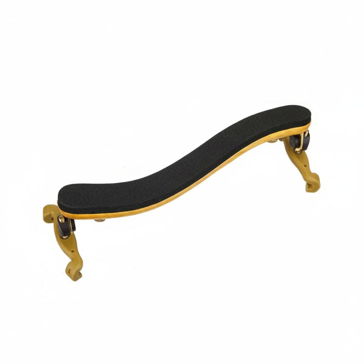 Violin Shoulder Rest Contoured Shape Wooden Violin Shoulder Rest Rubber Feet String Instrument Accessory